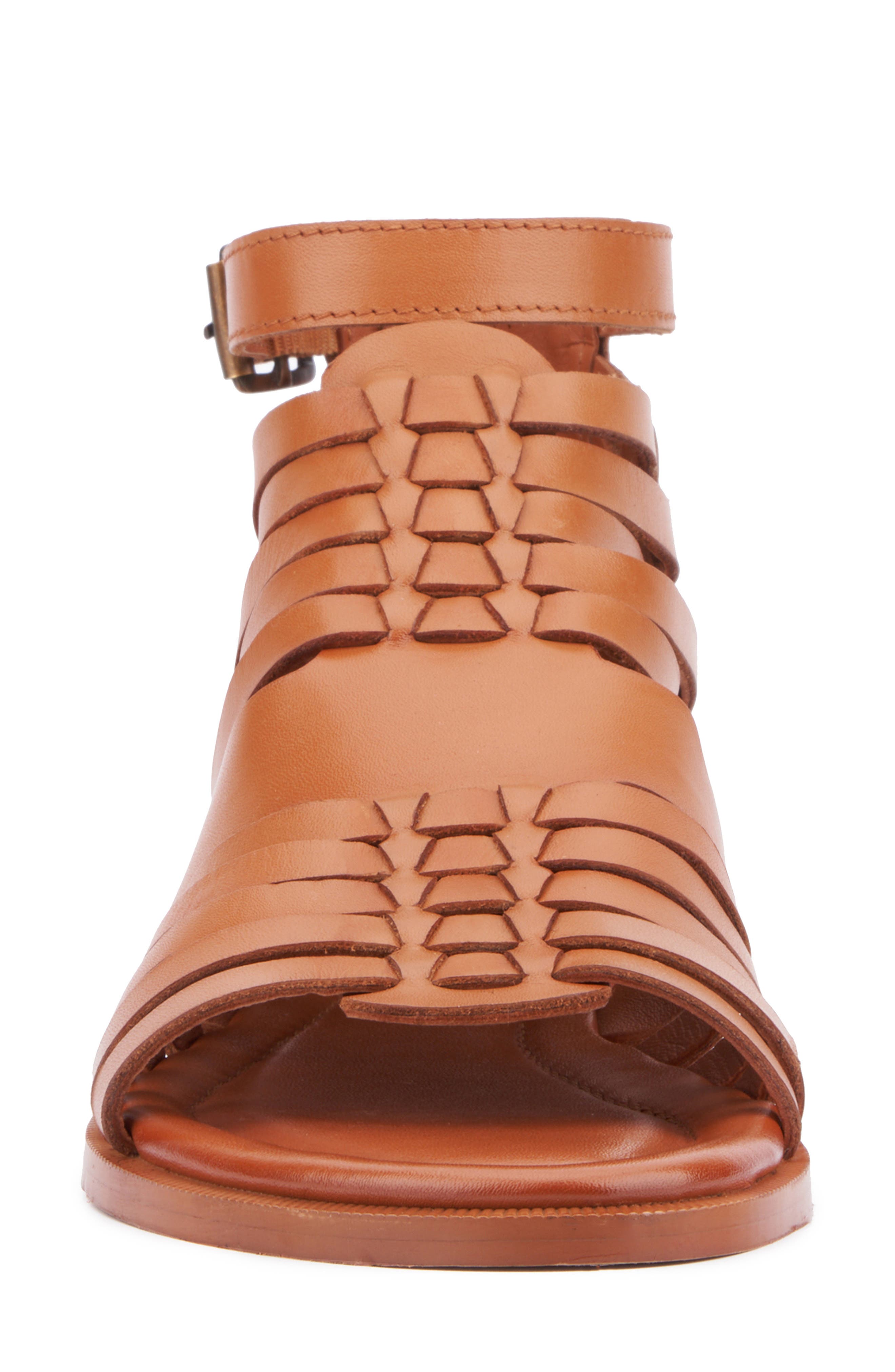 VINTAGE FOUNDRY Hudson Fisherman Sandal, Alternate, color, Camel