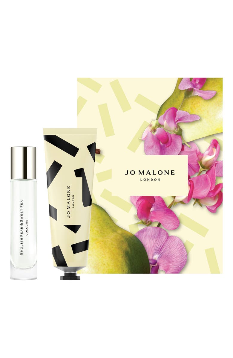 Jo Malone London<sup>™</sup> English Pear & Sweet Pea Cologne & Hand Cream Gift Set, Main, color, 