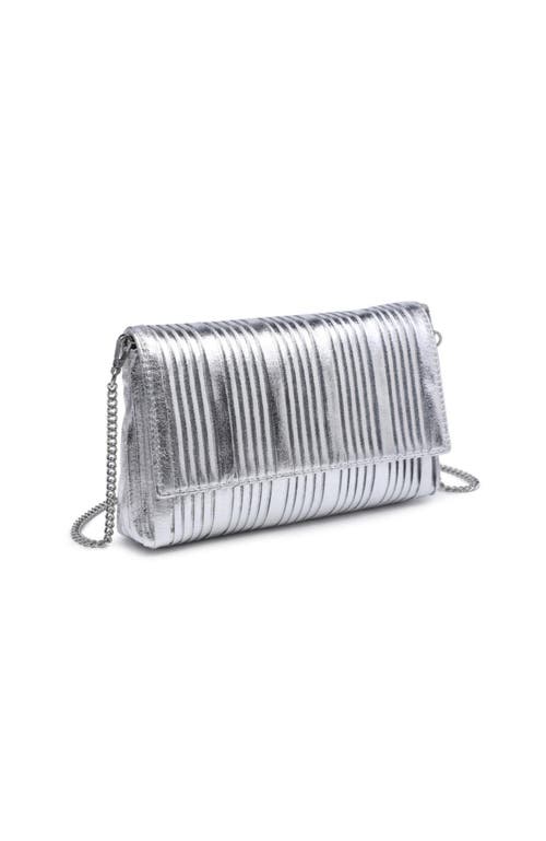 Moda Luxe Esmeralda Clutch In Silver