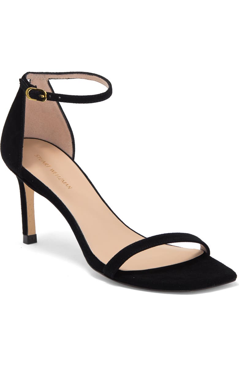 Stuart Weitzman Amelina Suede Sandal, Main, color,