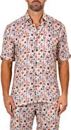 Maceoo Galileo Marthy Short Sleeve Button-Up Shirt