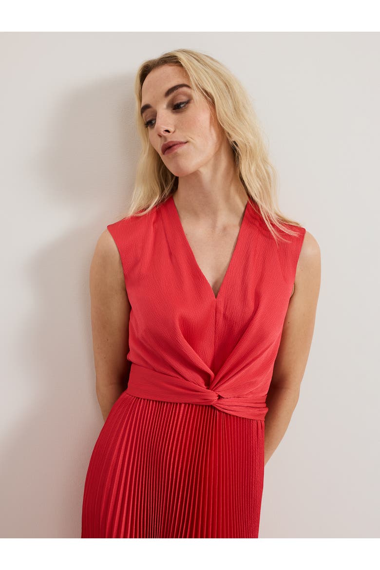 Celestia V-Neck Wrap Dress, Alternate, color, Pink