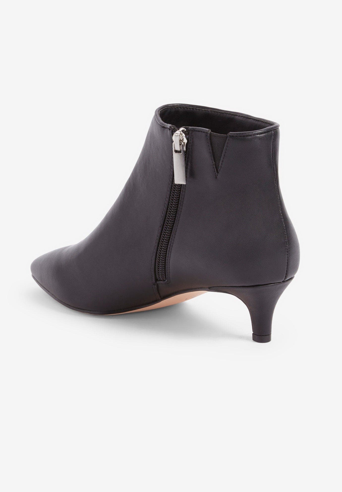Comfortview The Meredith Bootie, Alternate, color, Black