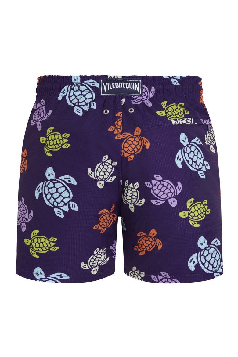 Micro-perforated Ultra-light and packable Swim Trunks, Alternate, color, Midnight Violet