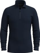 Smartwool Classic Thermal Merino Base Layer Quarter Zip Pullover