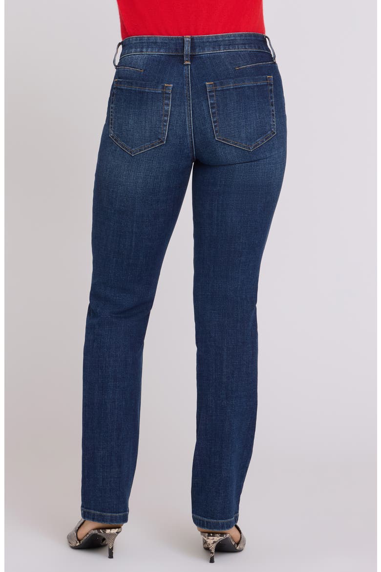 Marilyn Seamed Straight Leg Jeans, Alternate, color, SKYLARK