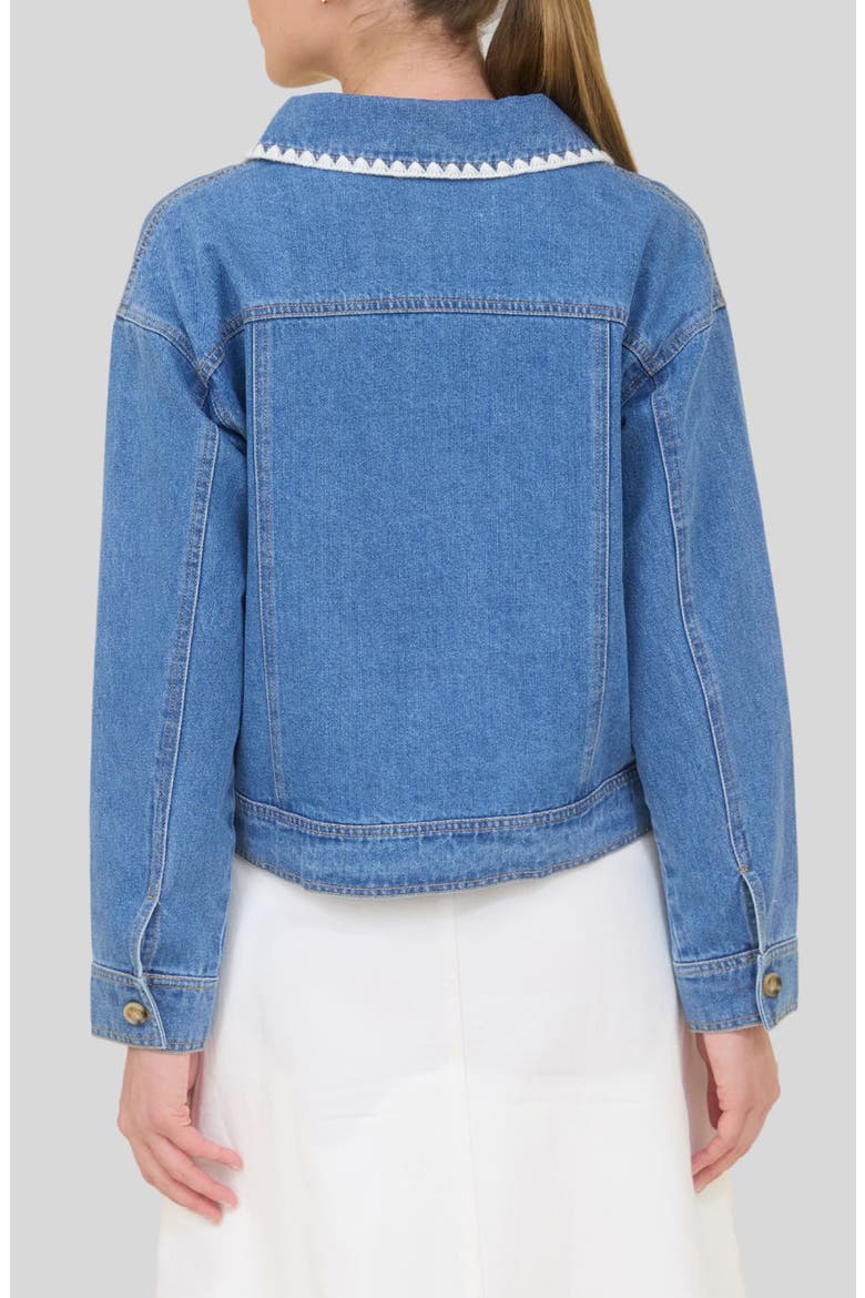 Denim Jacket, Alternate, color, DENIM