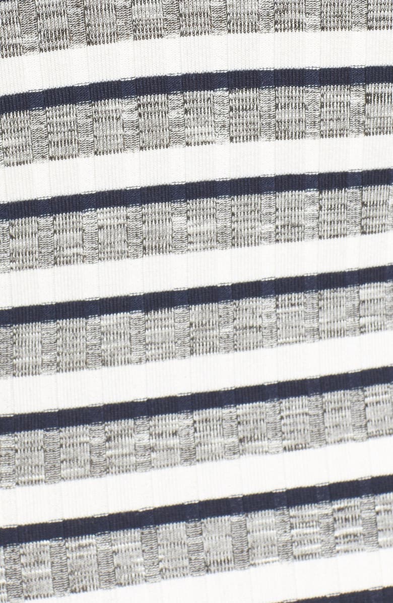 ASTR the Label ASTR Stripe Plunge Bodysuit, Alternate, color,