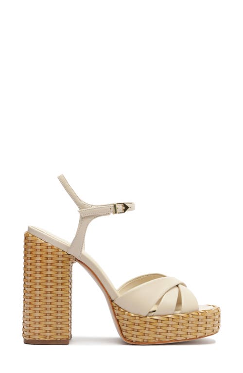 SCHUTZ SCHUTZ KEEFA WOVEN PLATFORM SANDAL