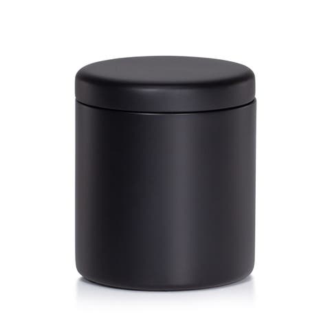 Domus Black Matte Canister