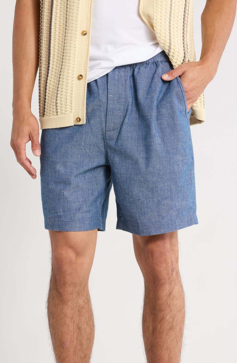 AG Paxton Cotton Blend Shorts, Main, color, Cloud Nine