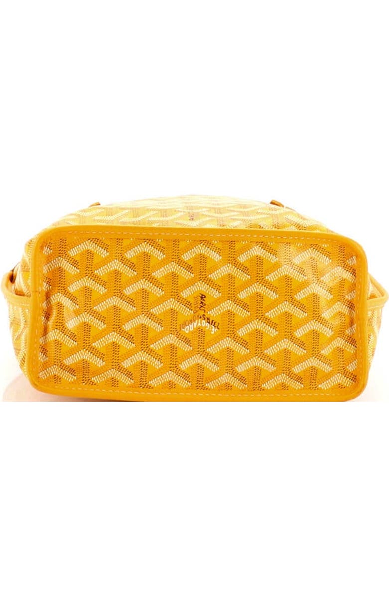 Pre-Owned Goyard Anjou Reversible Tote Coated Canvas Mini, Alternate, color, Orange