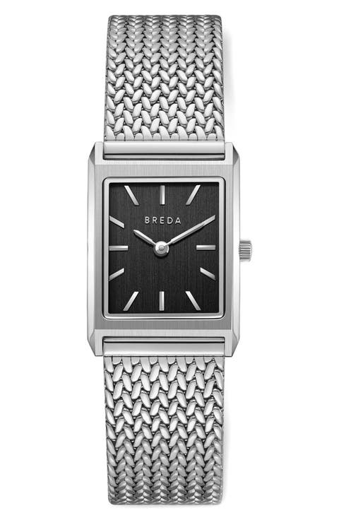Virgil Tethered Mesh Strap Watch, 20mm