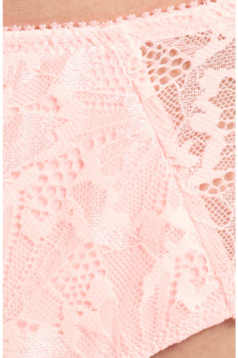 Muse Lace Hipster Panties, Alternate, color, FLUOR PINK