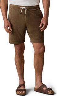 Faherty Cabana Terry Cloth Shorts
