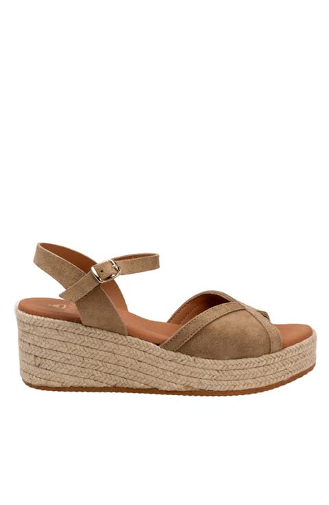 Triana Suede Espadrille (Women)