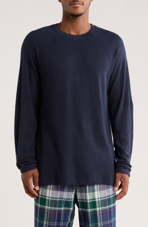 Waffle Long Sleeve Lounge T-Shirt