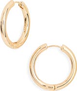 Ettika Everyday Round Hoop Earrings
