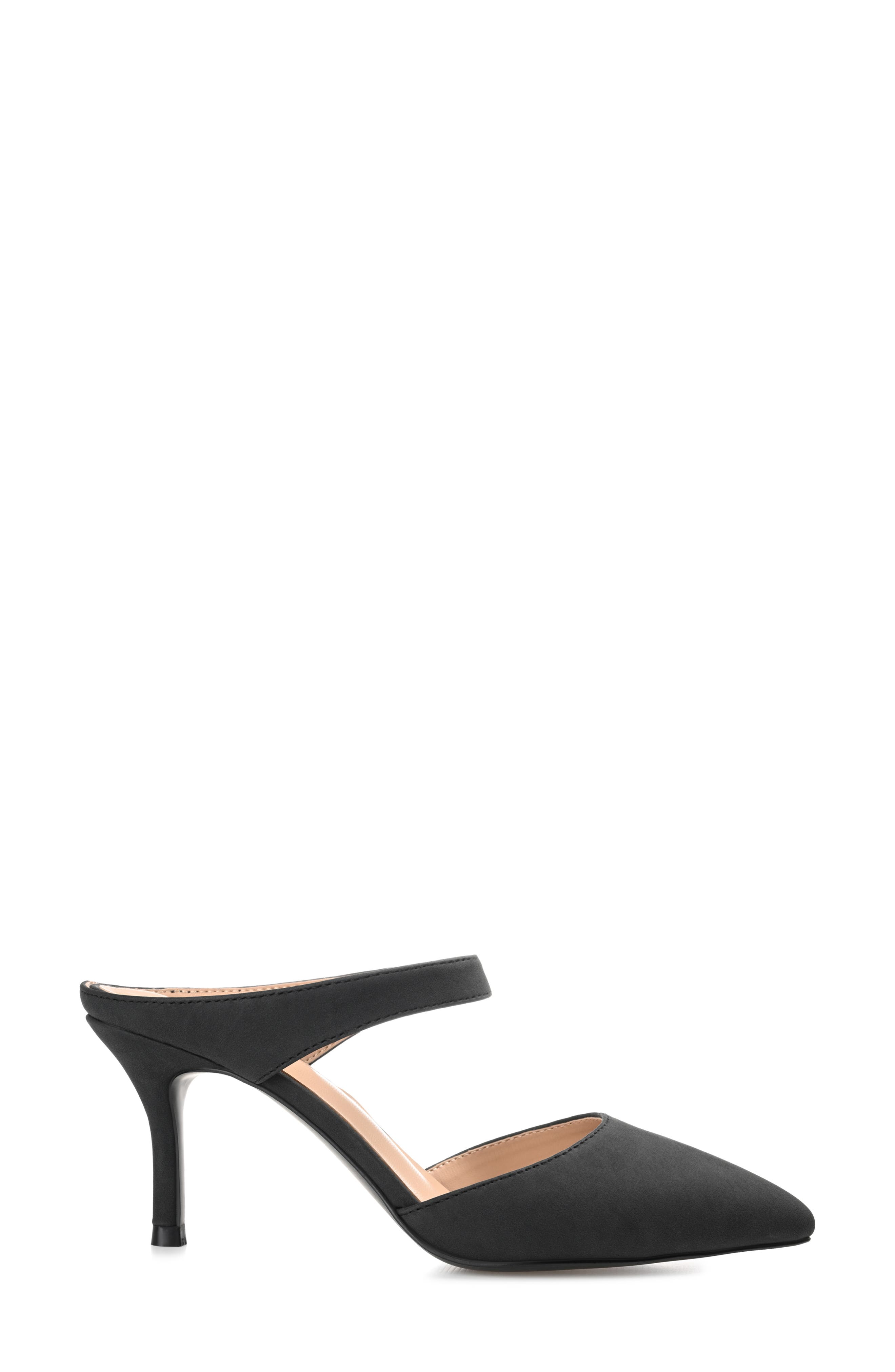 Journee Collection Maevali Pump, Alternate, color, Black