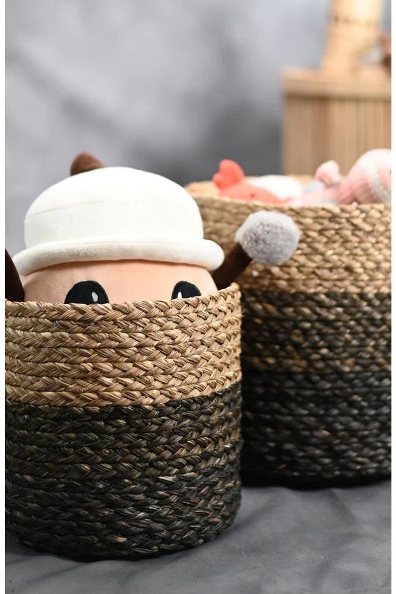 Sabai Plant Holder / Basket, Alternate, color, Black