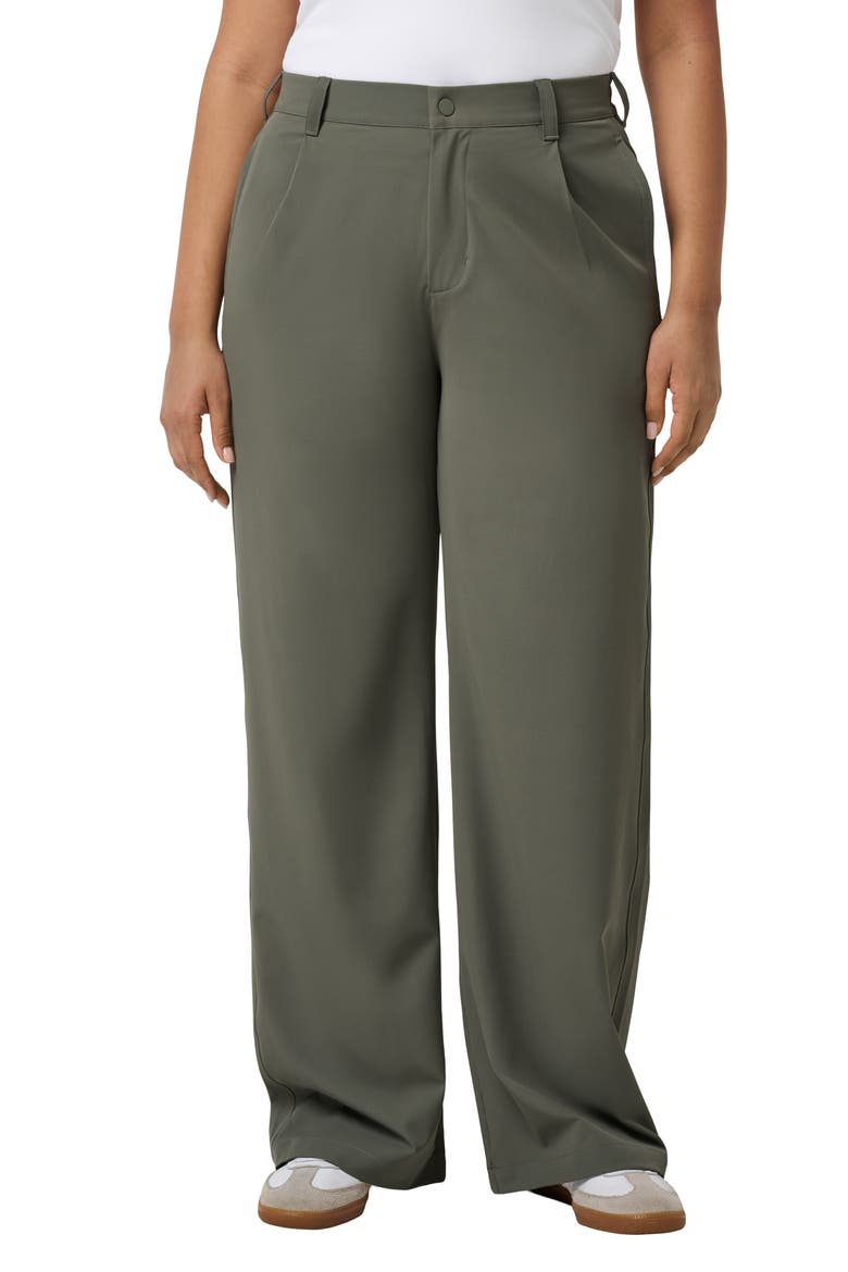 Opening Shot Straight Leg Pants, Main, color, OLIVE SMOKE