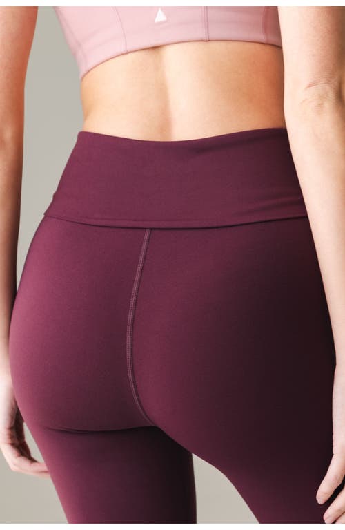 Vitality Cloud Ii Foldover Trouser In Wine