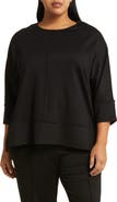 Jones New York Serenity Three Quarter Sleeve Knit Top