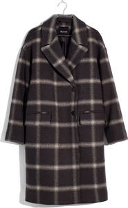 Madewell Haydon Windowpane Insuluxe Coat