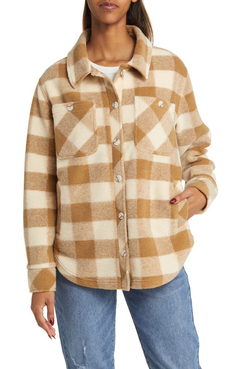 Thread & Supply Bufflalo Check Shacket, Alternate, color, 