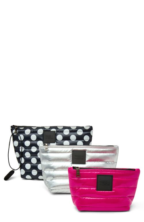 Think Royln Travel Trio Organizational Pouches In Multi