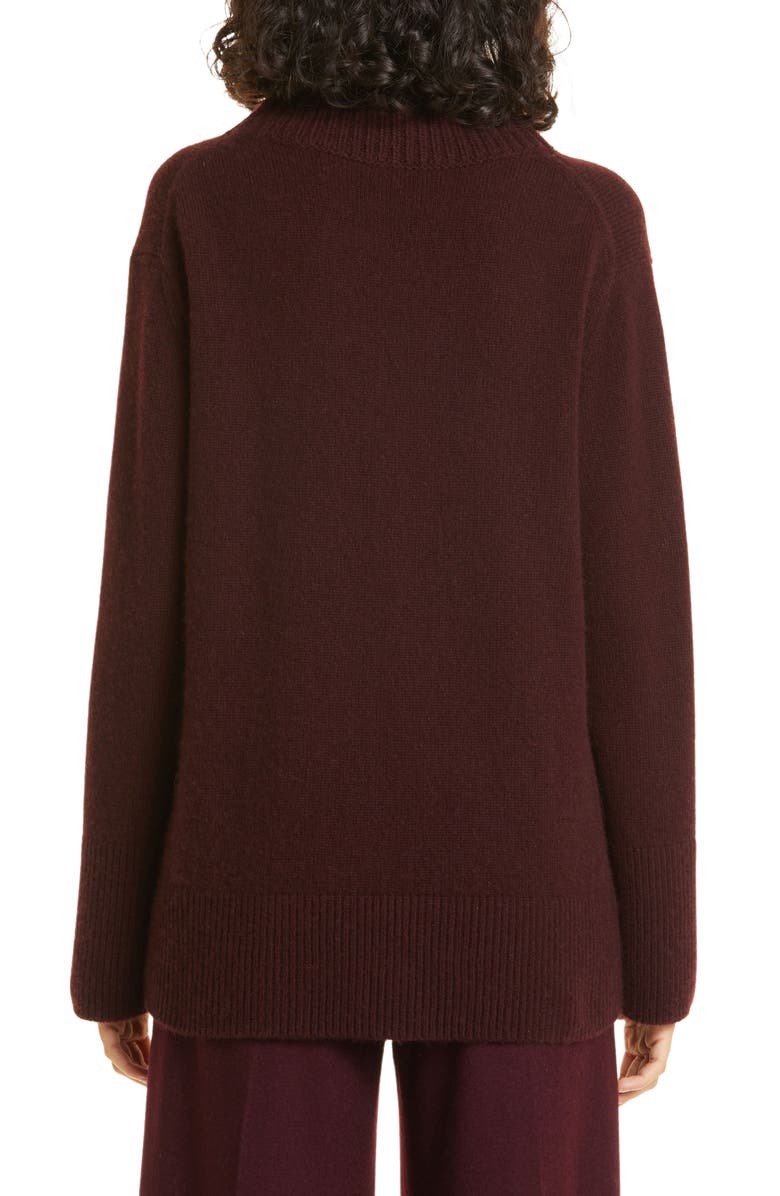 Vince Wool & Cashmere Turtleneck Tunic Sweater, Alternate, color, 