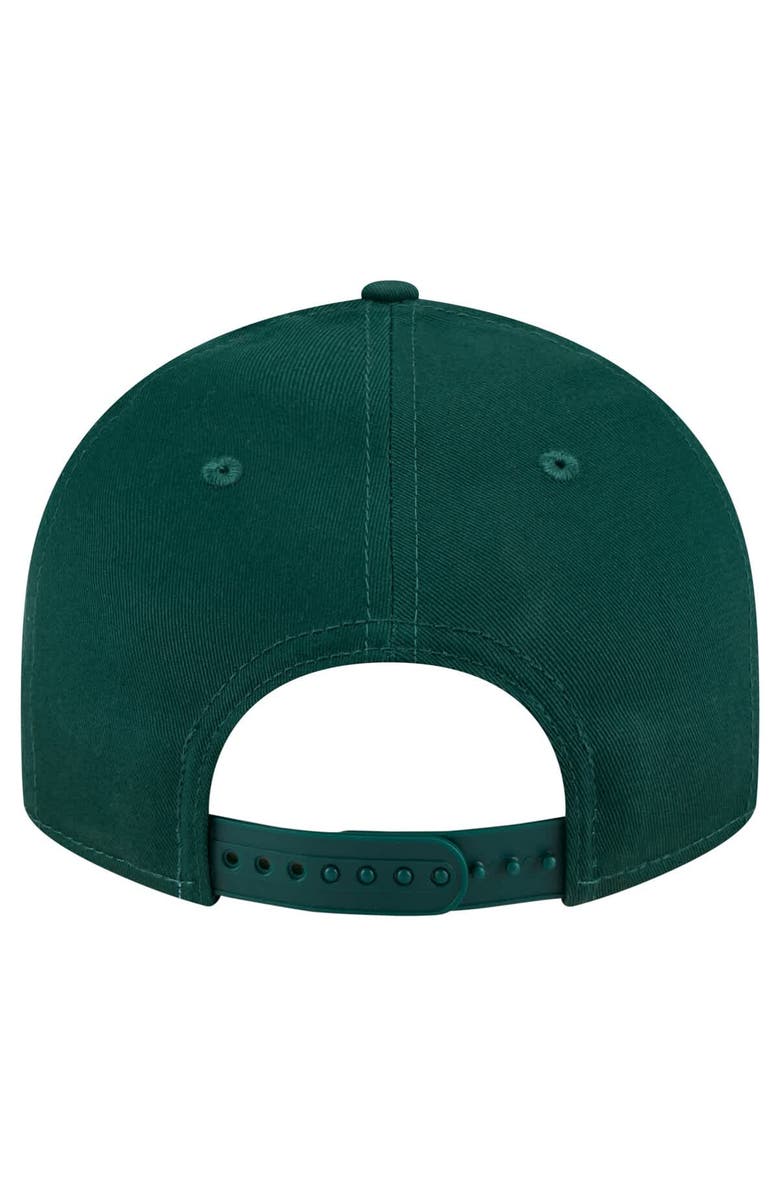 New Era Men's New Era Green Michigan State Spartans Low Profile 9FIFTY Snapback Hat, Alternate, color, Green