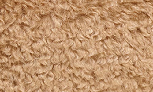 Apparis Jumbo Noor Faux Fur Pouch In Brown