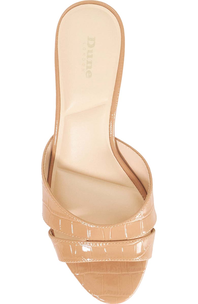 Dune London Miah Kitten Heel Slide Sandal, Alternate, color,
