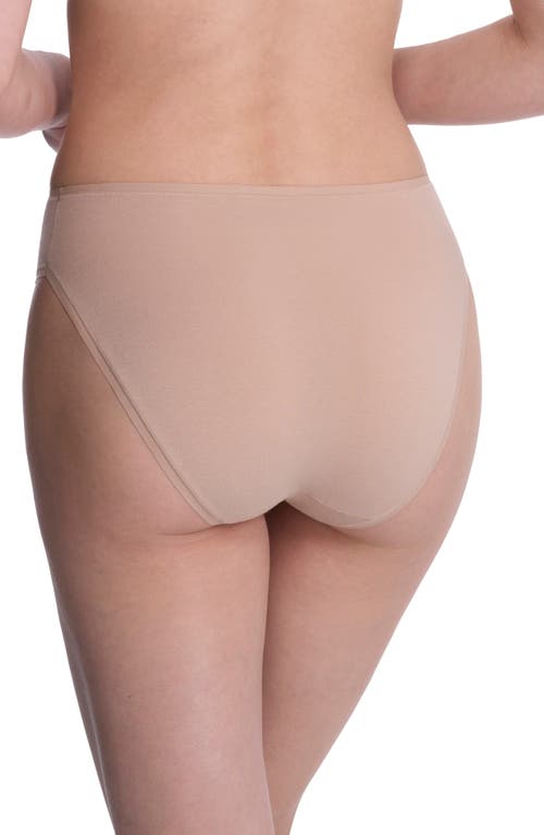 Natori Bliss Bare Cotton High Cut Briefs