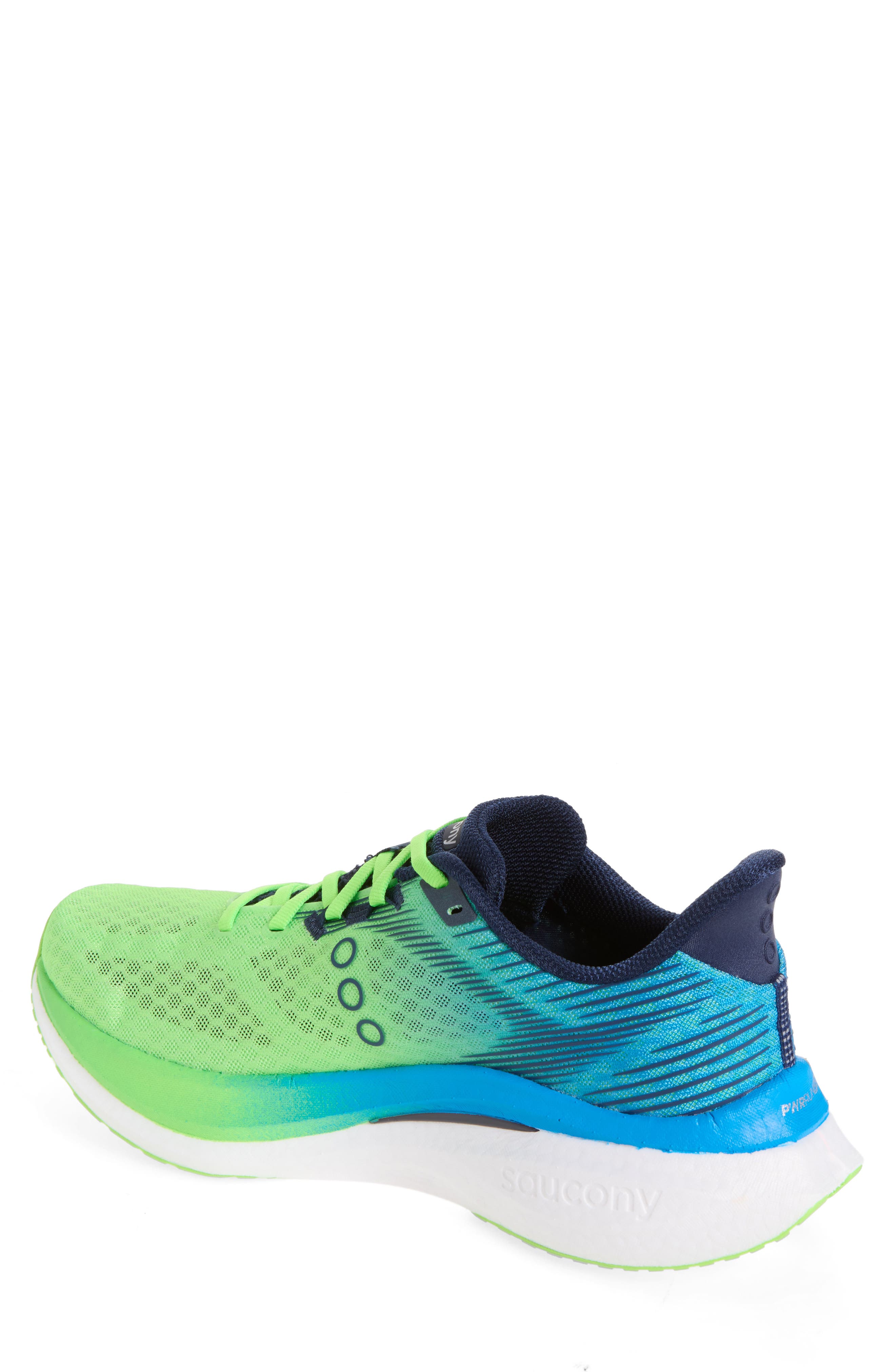 Endorphin Speed 5 Running Shoe, Alternate, color, SLIME/ COBALT