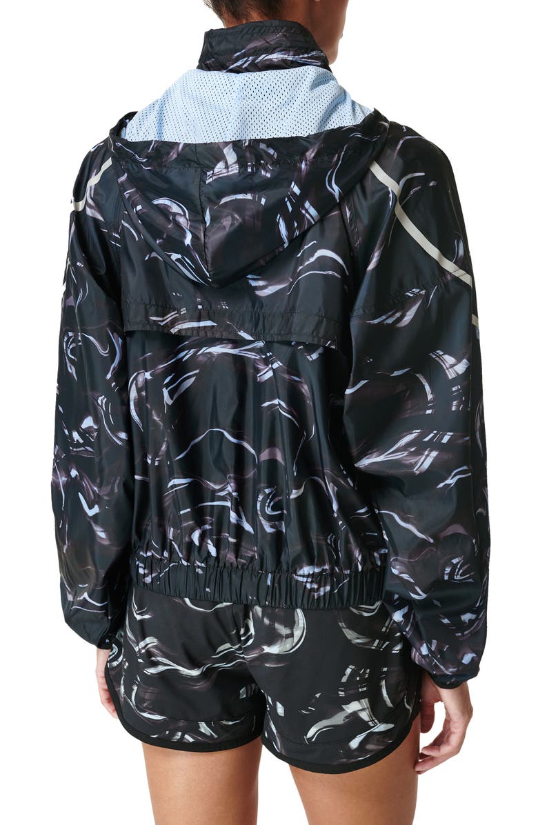 Sweaty Betty Reflective Water Resistant Pack Away Jacket, Alternate, color, 