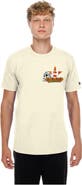 New Era Men's New Era Natural Houston Astros Dia de los Muertos Sugar Skull T-Shirt