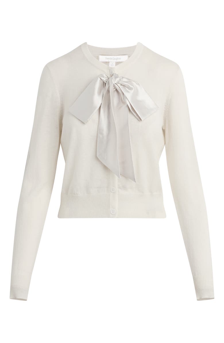Favorite Daughter The Take a Bow Cardigan, Alternate, color, Ivory