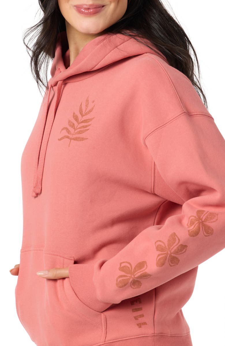 O'Neill Stamp Relaxed Hoodie, Alternate, color, Canyon Rose