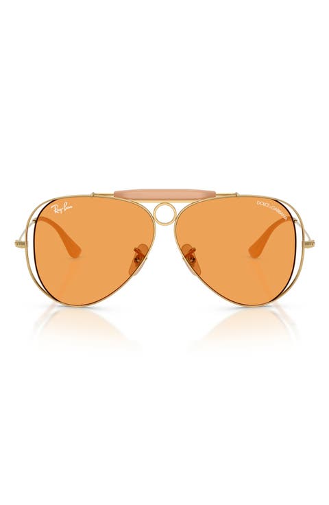 53mm Shooter Pilot Sunglasses