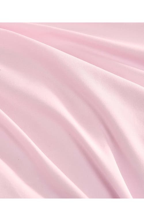 Juicy Couture Ribbon Ruched Comforter & Sham Set In Pink