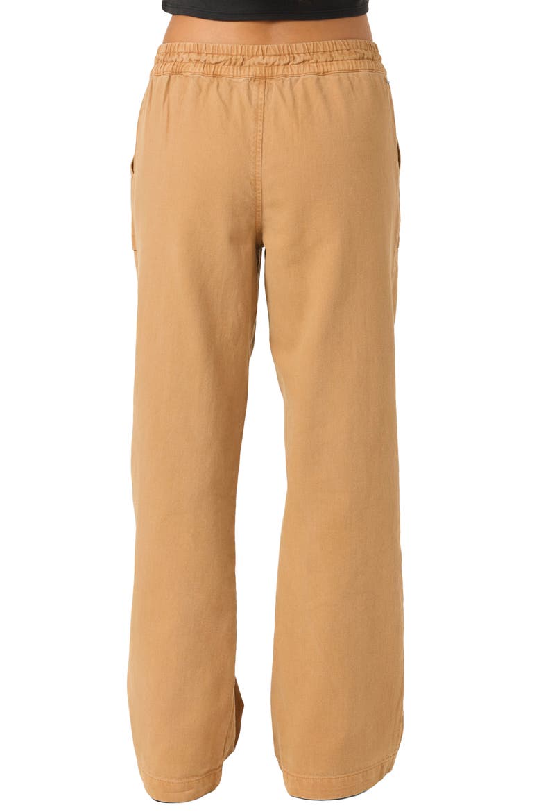 Sevie 2 Drawstring Cotton Twill Pants, Alternate, color, WOODSHACK