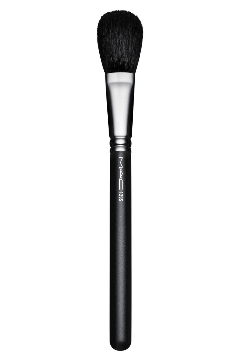 MAC 129S Synthetic Powder/Blush Brush, Main, color, NO COLOR