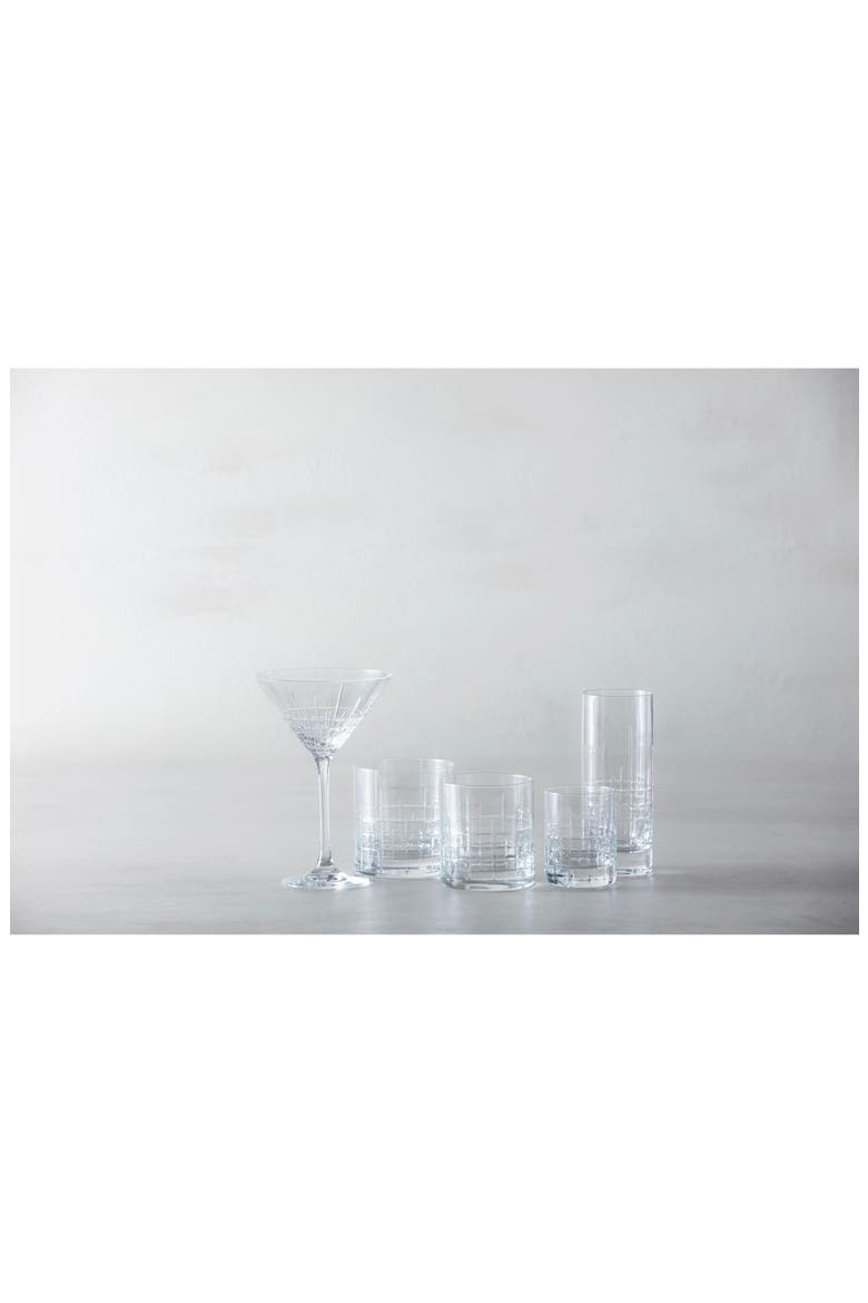 Aberdeen Set of 6 Martini Glasses, Alternate, color, CLEAR