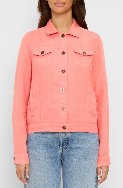Linen Denim Jacket