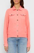 Michael Stars Linen Denim Jacket