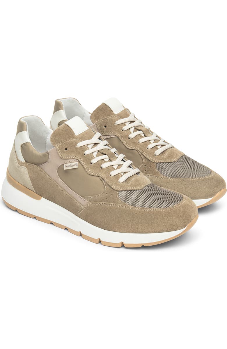 NeroGiardini Low Top Sneaker, Main, color, Taupe