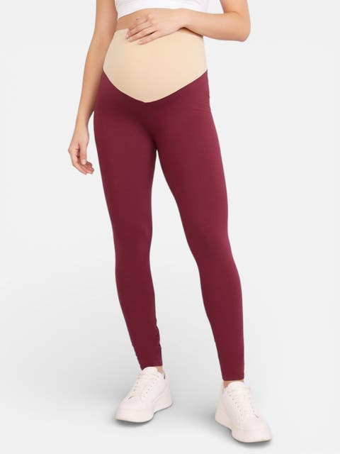 Essential Stretch Secret Fit Over the Belly Maternity Leggings