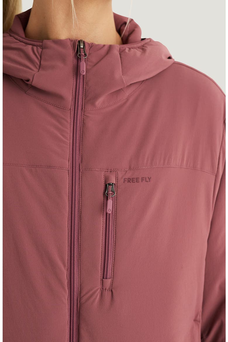 Coldvale Insulated Performance Jacket, Alternate, color, PLUM